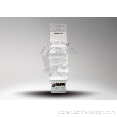 Ladder - shaped Cardboard Display Stand with High Strength